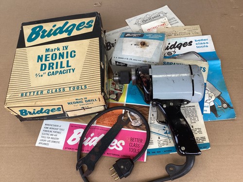 Vintage bridges neonic drill - bridges,