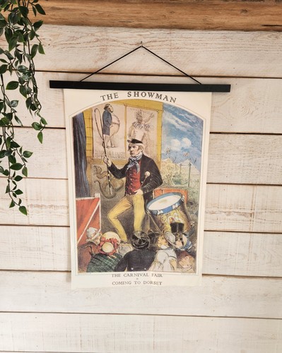 Vintage showman poster - showman, |