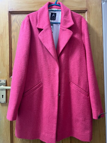 Primark womens pink coral coat - pink/coral,