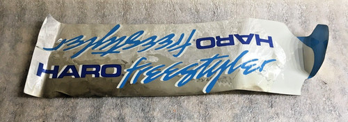 Haro freestyler chrome decal - freestyler,