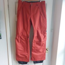Burton Snowboard Pants Unisex Large W36 L31 Dry Ride Lined Ski Cargo Waterproof