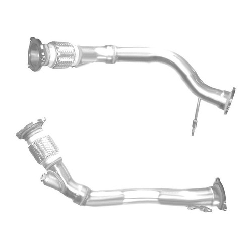 Exhaust pipe front fitting - exhaust,
