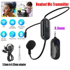 Wireless 2.4G Microphone Headset Mic-For-Voice-Amplifier Speaker Meeting Singing