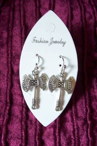 Battle axe earrings - axe, pride