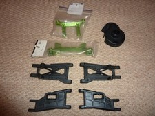 Traxxas Slash 2wd parts, Arm set plus alloy body mount's