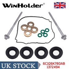 FOR FORD TRANSIT MK7 2.2 2.4 SET ROCKER COVER GASKET INJECTOR SEAL WASHER O RING