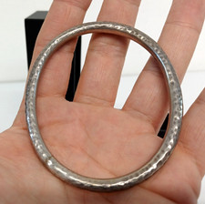 Sterling Silver Hammered
