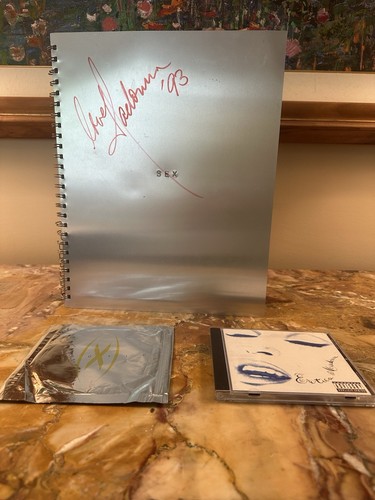 Madonna signed sex book - signed,