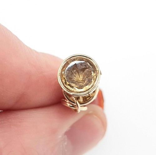 Antique butterfly intaglio - antique,