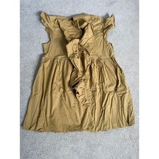 Zara Mustard Long, Sleeveless