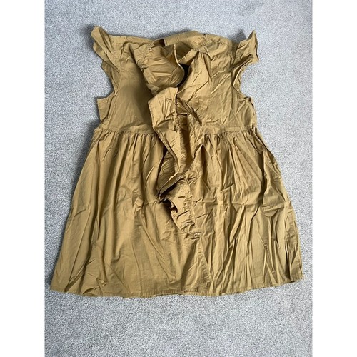 Zara mustard long sleeveless - mustard,