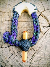 Purple n Black 10 Plait -Pryor