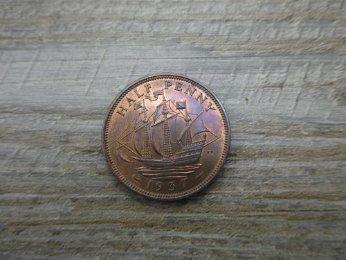 George 1937 proof - vi, half