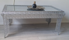 Coffee Table. Silver Moroccan