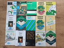 Ireland Rugby Union Programmes