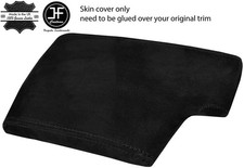 BLACK STITCHING REAL SUEDE