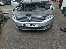 2010 - 2014 Vw Passat MK6 B7  - Front Bumper In Silver With Deep Marks