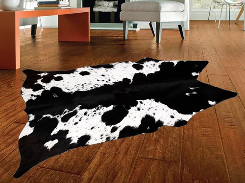 100 genuine cow hide rug - 100%,