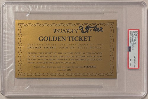 Gene wilder signed - signed, willy
