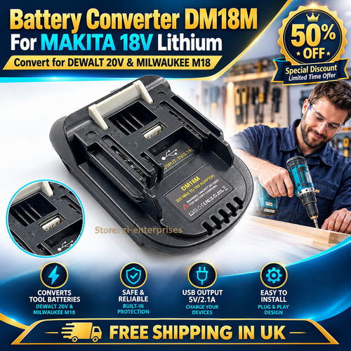 Battery adapter converter for - battery,