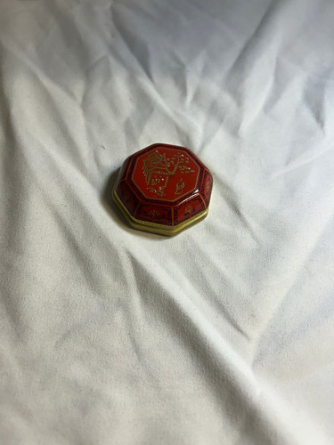 Del prado small red - red, octagonal
