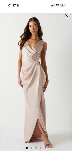 Coast satin bridesmaid - or, prom