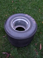 F1 Style BBS Wheel and Avon Slick Tyre Coffee Table Games Room Man Cave