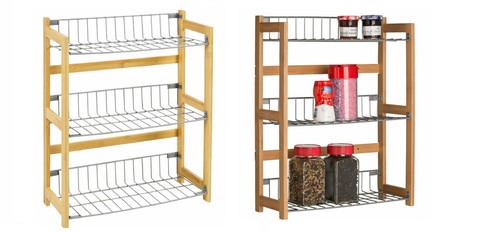 Tier bamboo metal - 3, kitchen