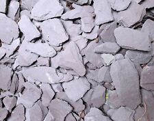 2kg x Plum Slate Garden Flowerbed Rockery Patio Vivarium Gravel Aggregate