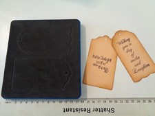 Spellbinders Fancy Tags - Craft Die Cutter