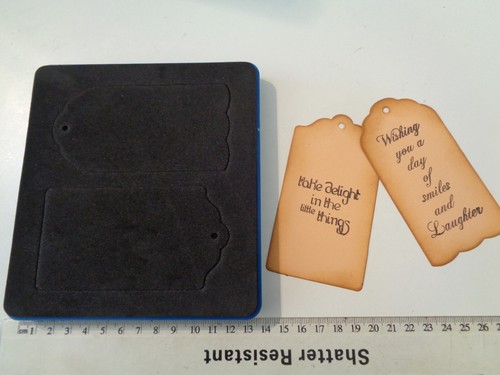 Spellbinders fancy tags - tags,