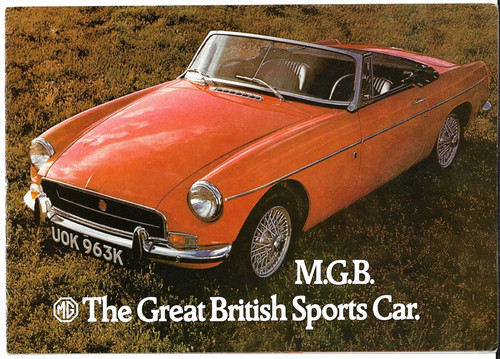 Mgb roadster 1971 1972 uk - mgb,