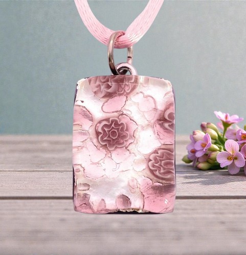 Murano glass pendant necklace - murano,