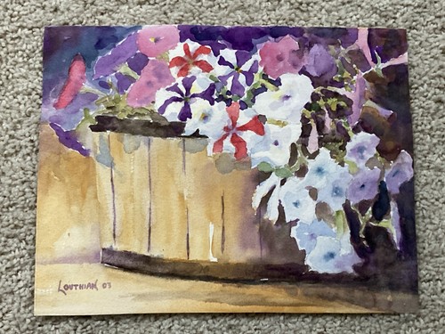 Original watercolor painting - original,