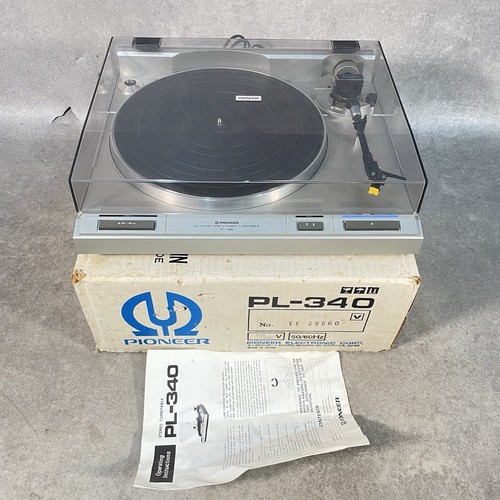 Pioneer record player - record, pl-340