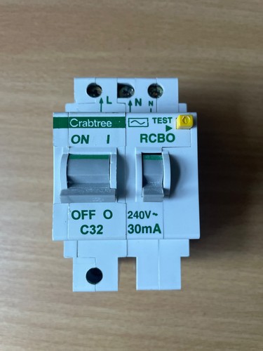 Crabtree polestar rcbo - polestar,