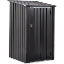 Lockable Metal Shed 3x3 Ft