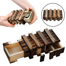Magic Wooden Puzzle Box with