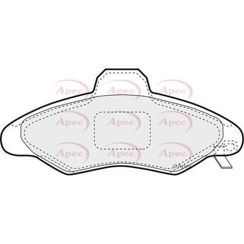 Brake pads set for ford - set, escort