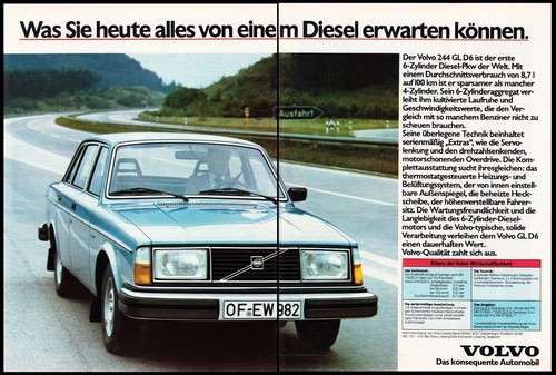 Volvo 244 advertising - gl, d6