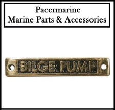 Bilge Pump - Oblong Brass