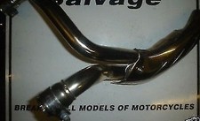 TRIUMPH SPEED TRIPLE 1050 2007 2008 2009:LINK PIPE:USED MOTORCYCLE PARTS