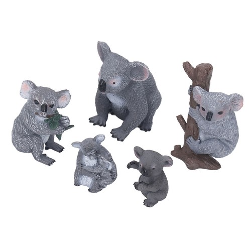 5pcs koala figure - 5pcs, cute