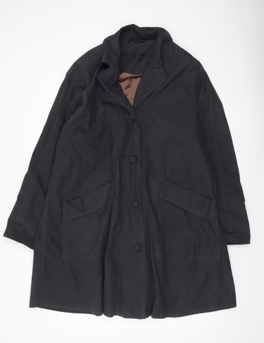 Four seasons womens black coat - seasons,