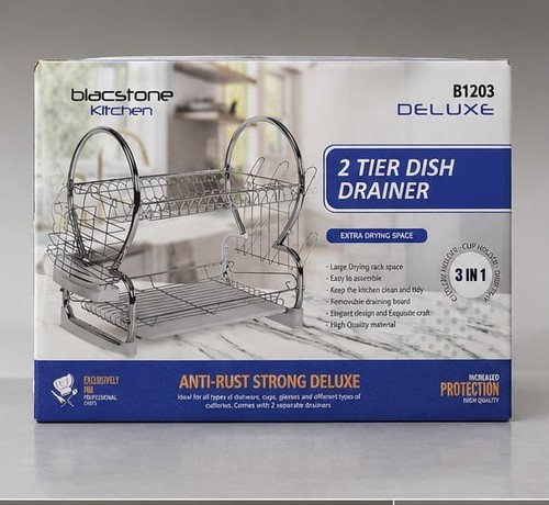 Tier dish drainer rack - 2,