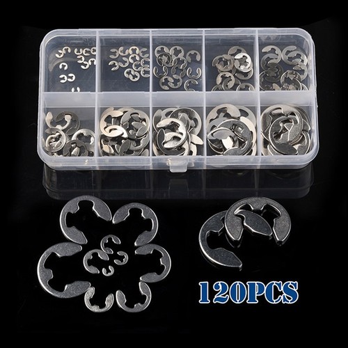 120x assorted clips washers - assorted,