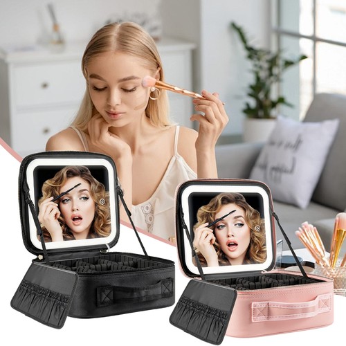 Makeup bag with led - bag,