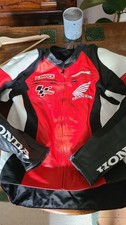 HONDA CBR 3.5MM COWHIDE LEATHER JACKET UNISEX