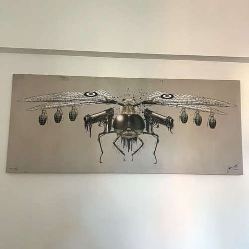 Killer wings signed - killer, painting