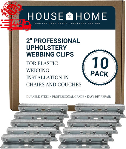 Upholstery webbing clips - webbing,